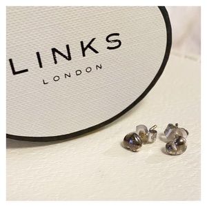 Links of London - Silver Baby Heart Earrings